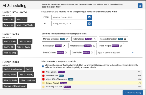 AI Scheduling AI Scheduling
